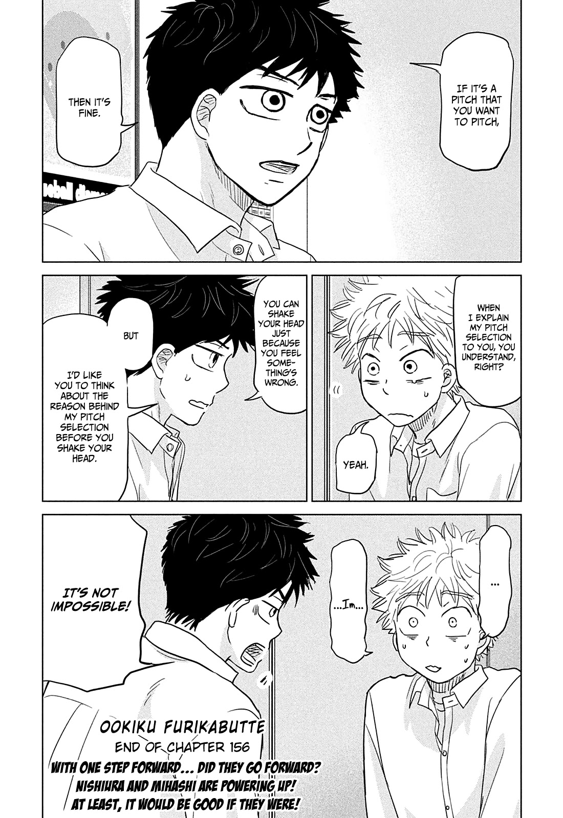 Ookiku Furikabutte Chapter 156 page 39 - Chapter 156: Stimulus