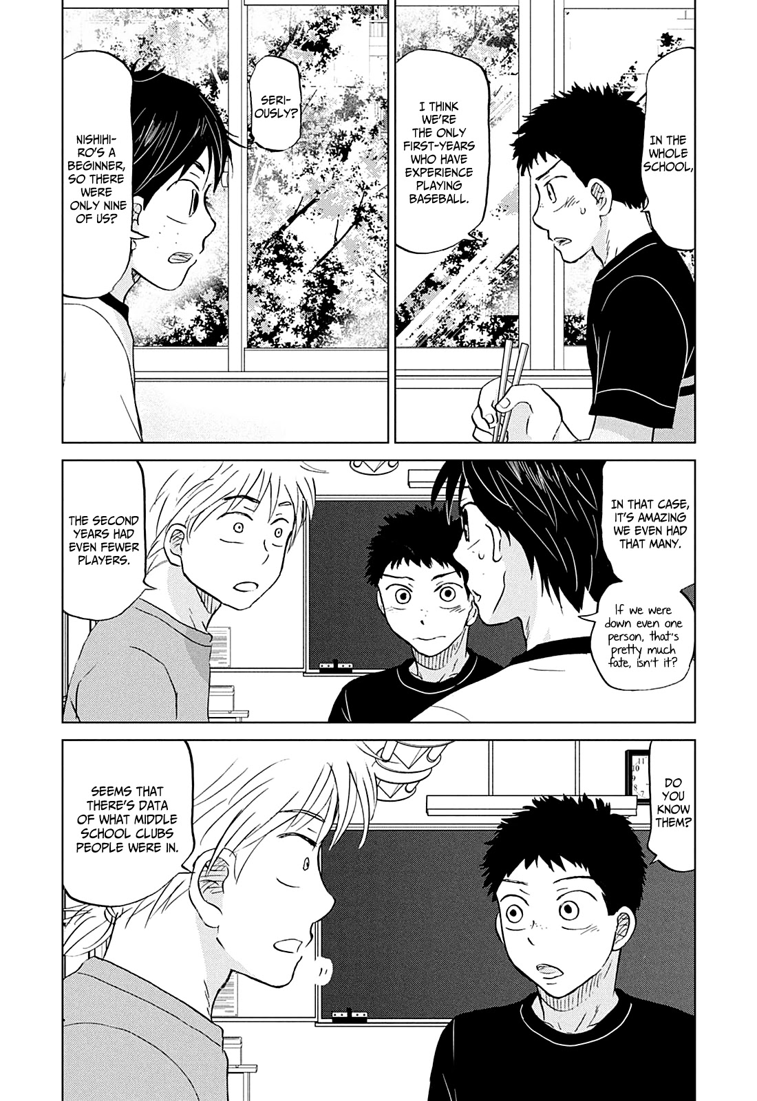 Ookiku Furikabutte Chapter 157 page 10 - Chapter 157: Winter Beginnings (1)