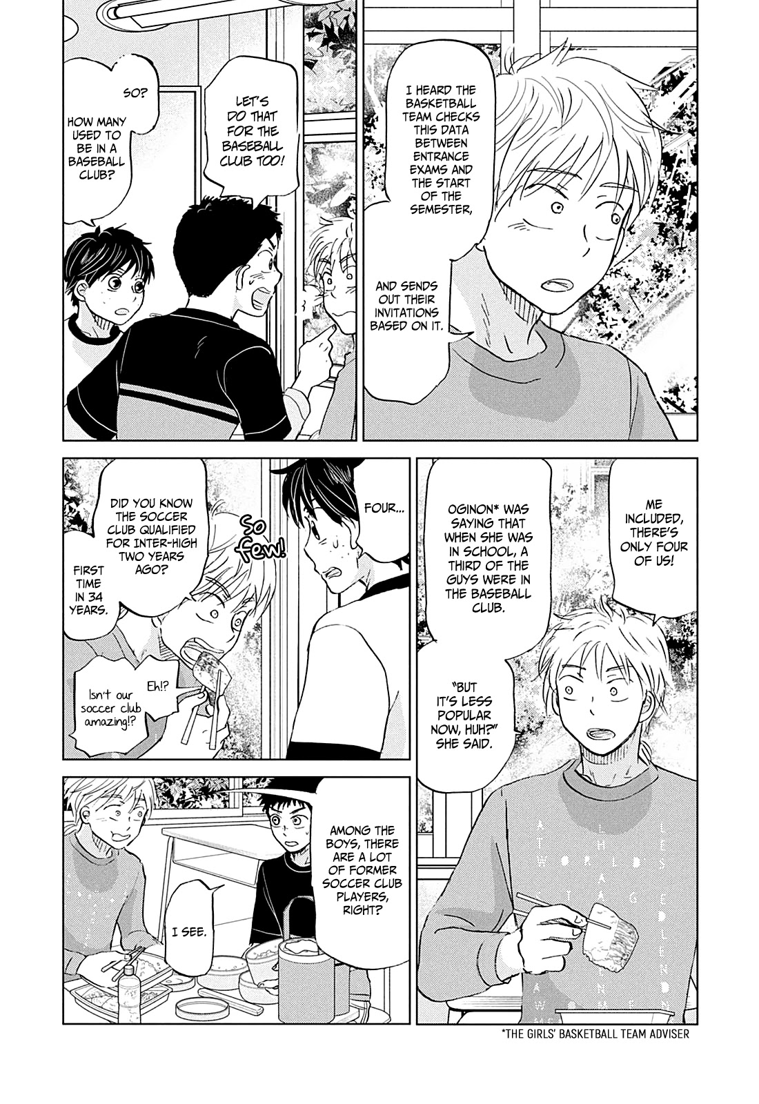 Ookiku Furikabutte Chapter 157 page 11 - Chapter 157: Winter Beginnings (1)