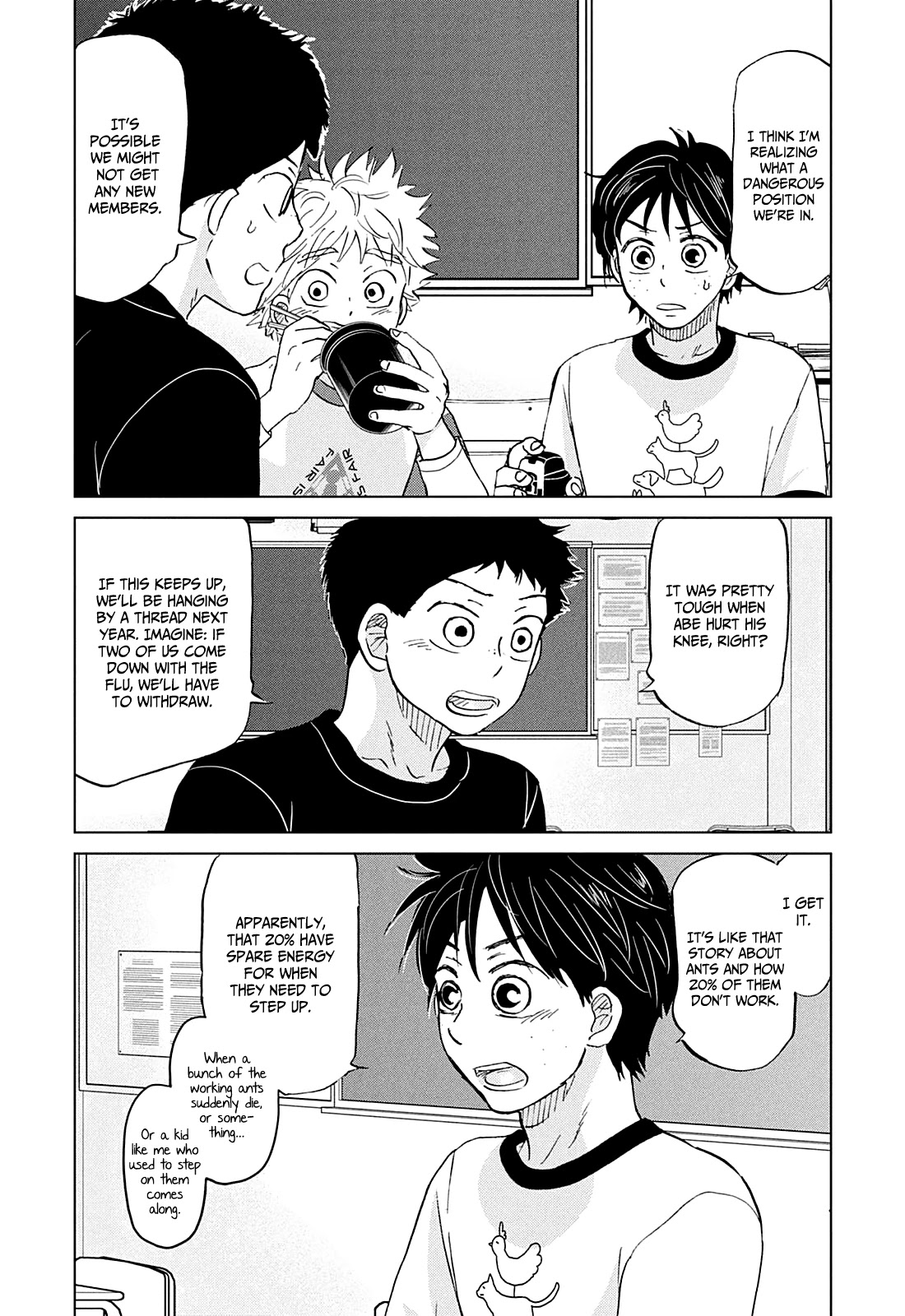 Ookiku Furikabutte Chapter 157 page 12 - Chapter 157: Winter Beginnings (1)