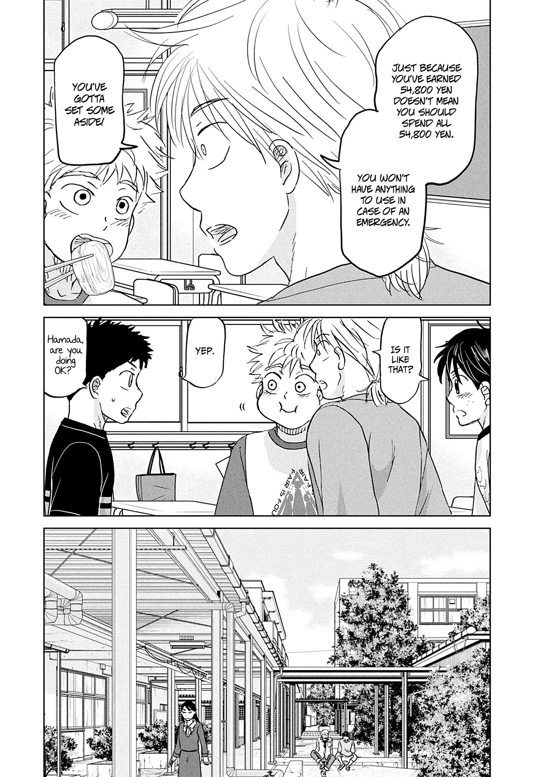 Ookiku Furikabutte Chapter 157 page 13 - Chapter 157: Winter Beginnings (1)