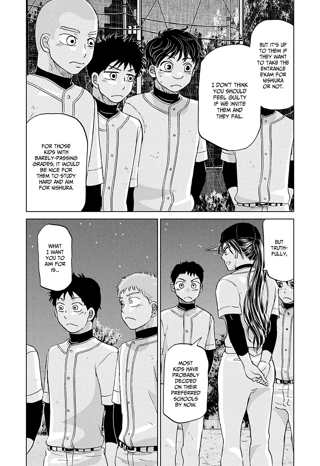 Ookiku Furikabutte Chapter 157 page 17 - Chapter 157: Winter Beginnings (1)