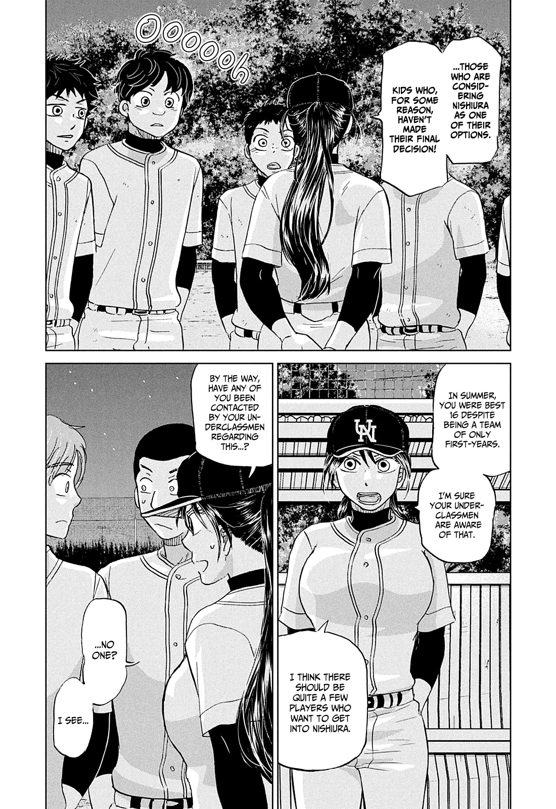 Ookiku Furikabutte Chapter 157 page 18 - Chapter 157: Winter Beginnings (1)