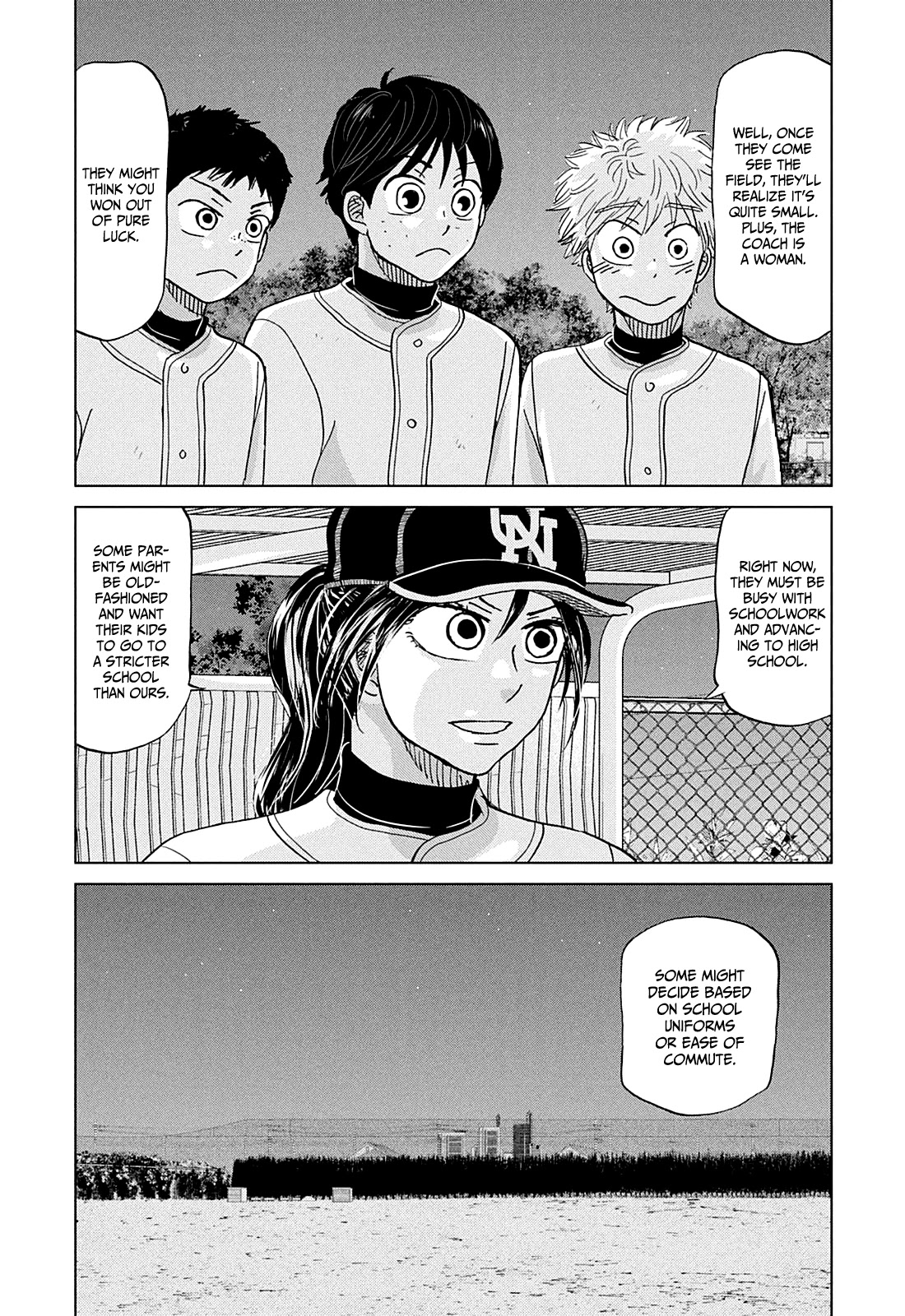 Ookiku Furikabutte Chapter 157 page 19 - Chapter 157: Winter Beginnings (1)