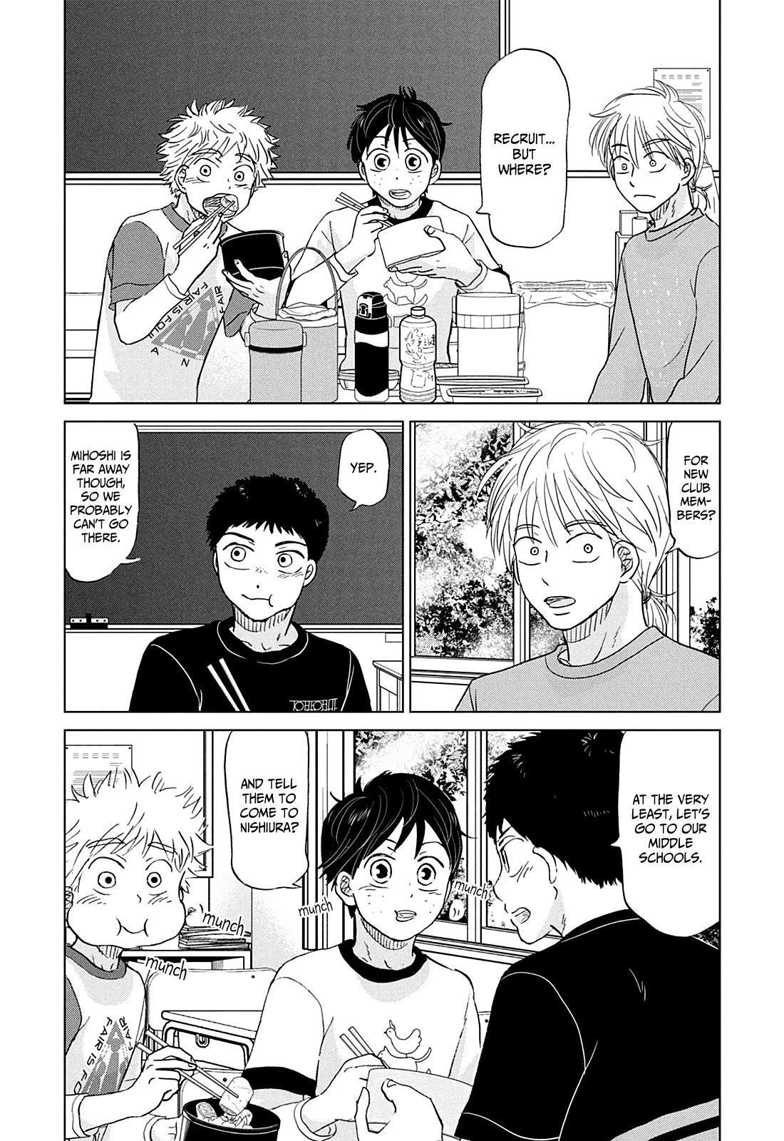 Ookiku Furikabutte Chapter 157 page 6 - Chapter 157: Winter Beginnings (1)
