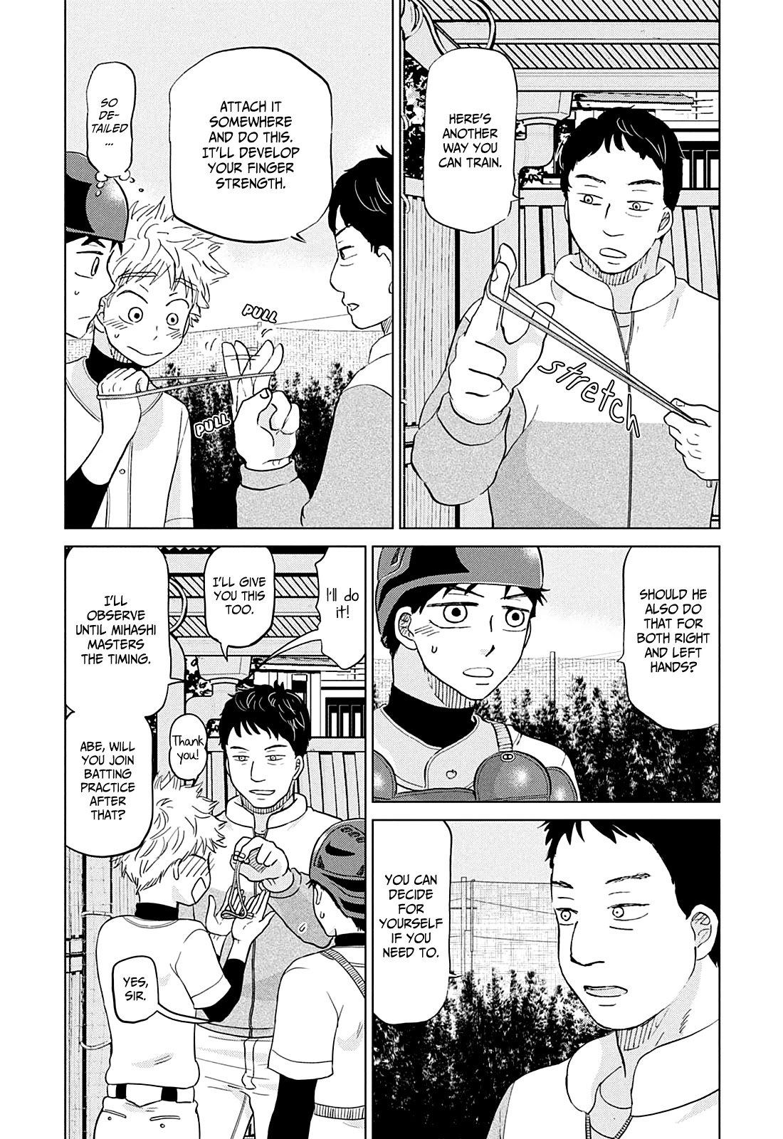 Ookiku Furikabutte Chapter 158 page 13 - Chapter 158: Winter Beginnings (2)