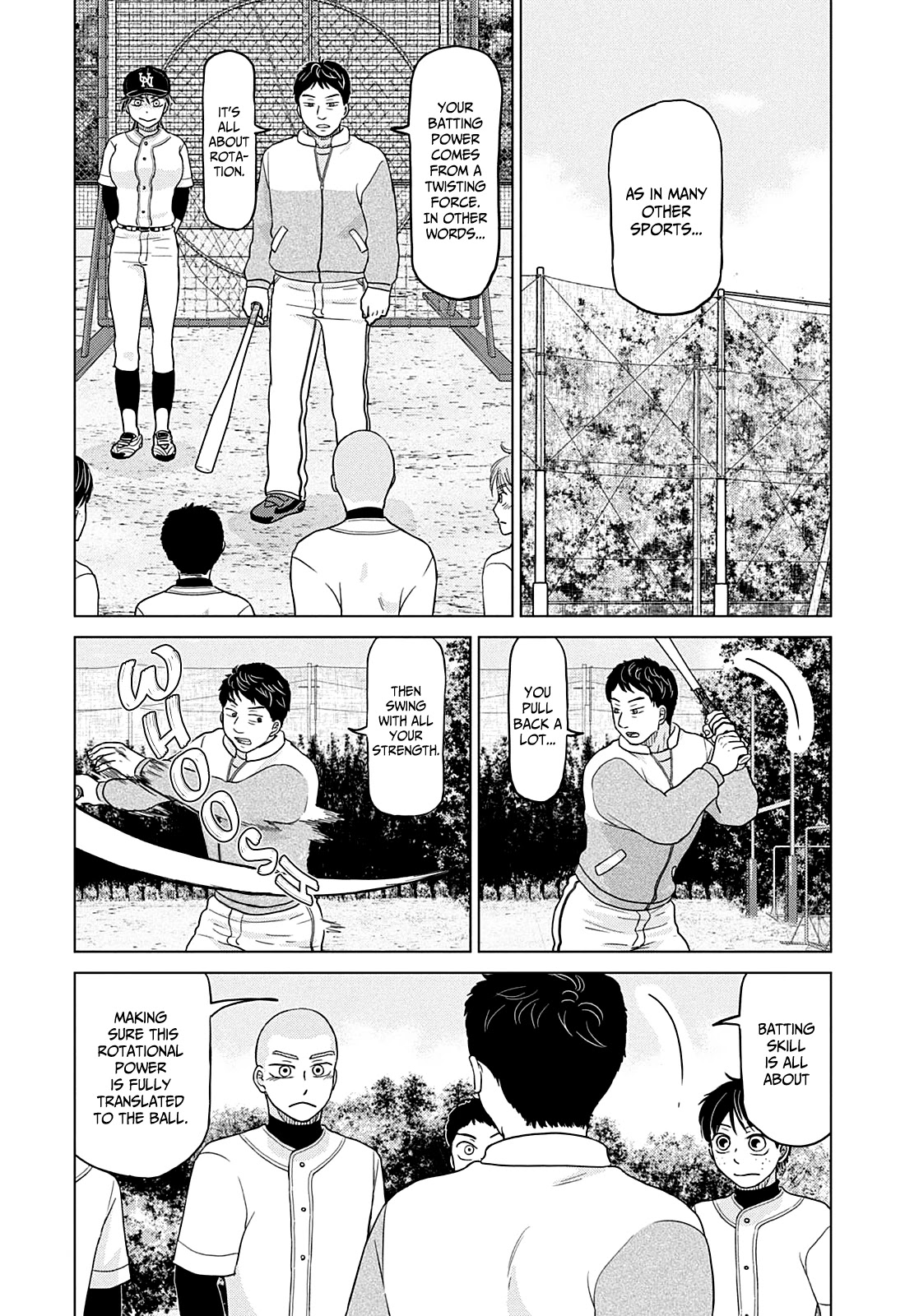 Ookiku Furikabutte Chapter 158 page 14 - Chapter 158: Winter Beginnings (2)