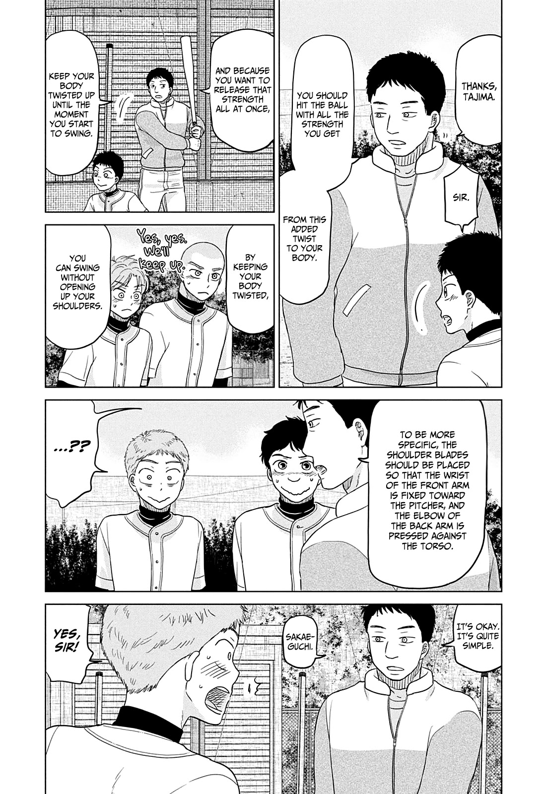 Ookiku Furikabutte Chapter 158 page 17 - Chapter 158: Winter Beginnings (2)