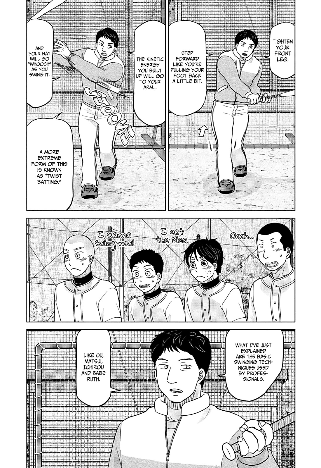 Ookiku Furikabutte Chapter 158 page 23 - Chapter 158: Winter Beginnings (2)
