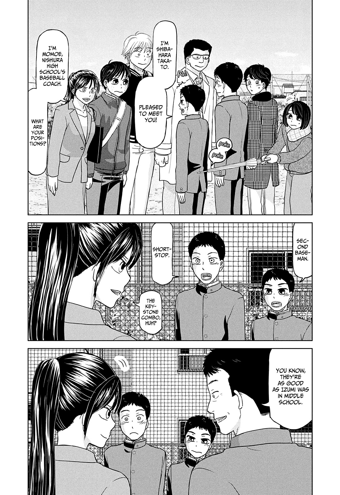 Ookiku Furikabutte Chapter 159 page 10 - Chapter 159: Winter Beginnings (3)