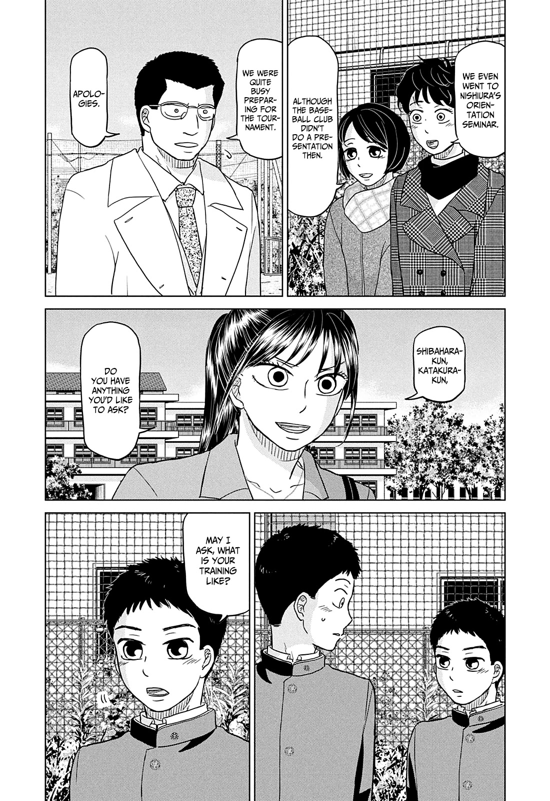 Ookiku Furikabutte Chapter 159 page 12 - Chapter 159: Winter Beginnings (3)