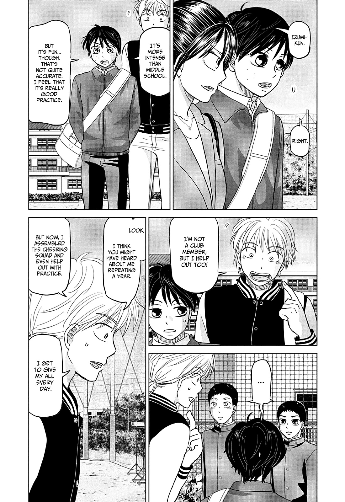 Ookiku Furikabutte Chapter 159 page 13 - Chapter 159: Winter Beginnings (3)