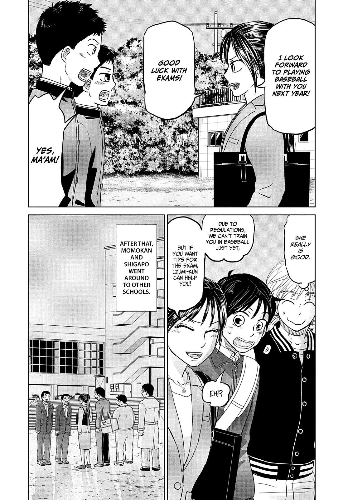 Ookiku Furikabutte Chapter 159 page 17 - Chapter 159: Winter Beginnings (3)