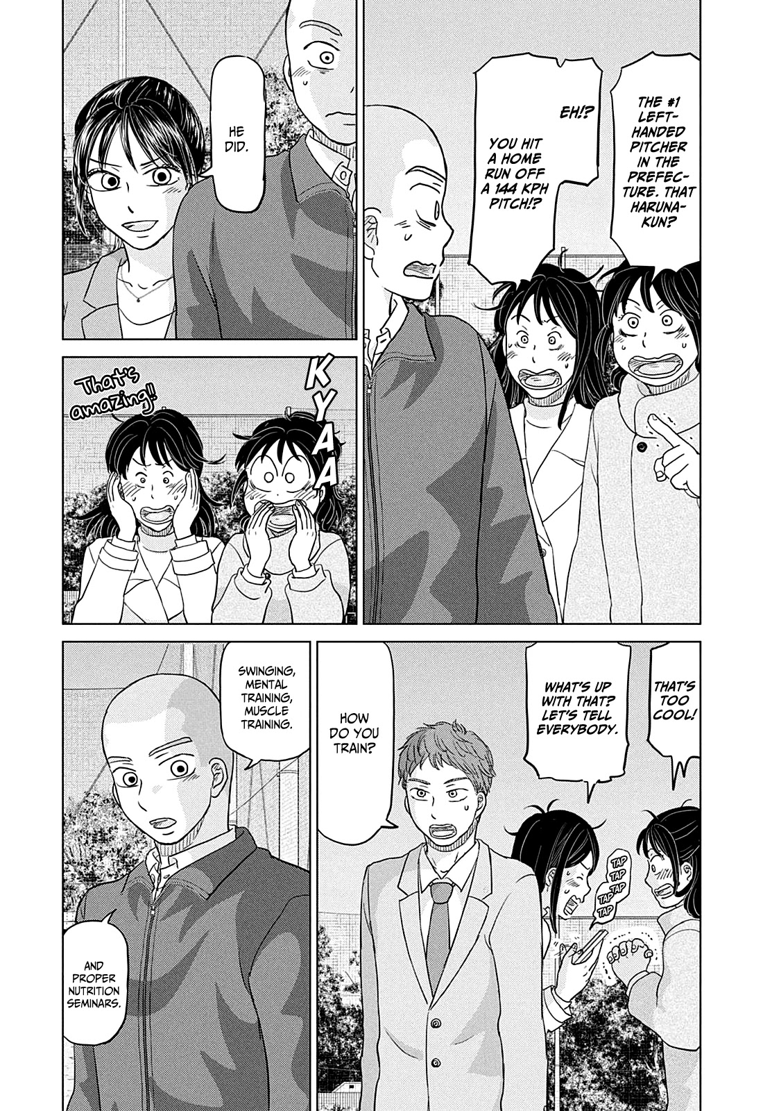 Ookiku Furikabutte Chapter 159 page 21 - Chapter 159: Winter Beginnings (3)