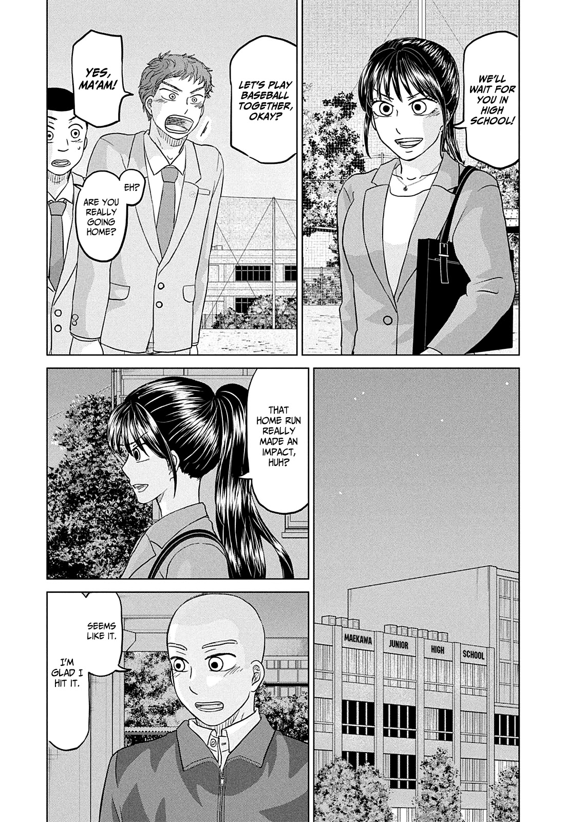 Ookiku Furikabutte Chapter 159 page 23 - Chapter 159: Winter Beginnings (3)