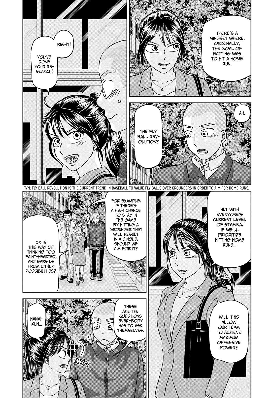 Ookiku Furikabutte Chapter 159 page 24 - Chapter 159: Winter Beginnings (3)
