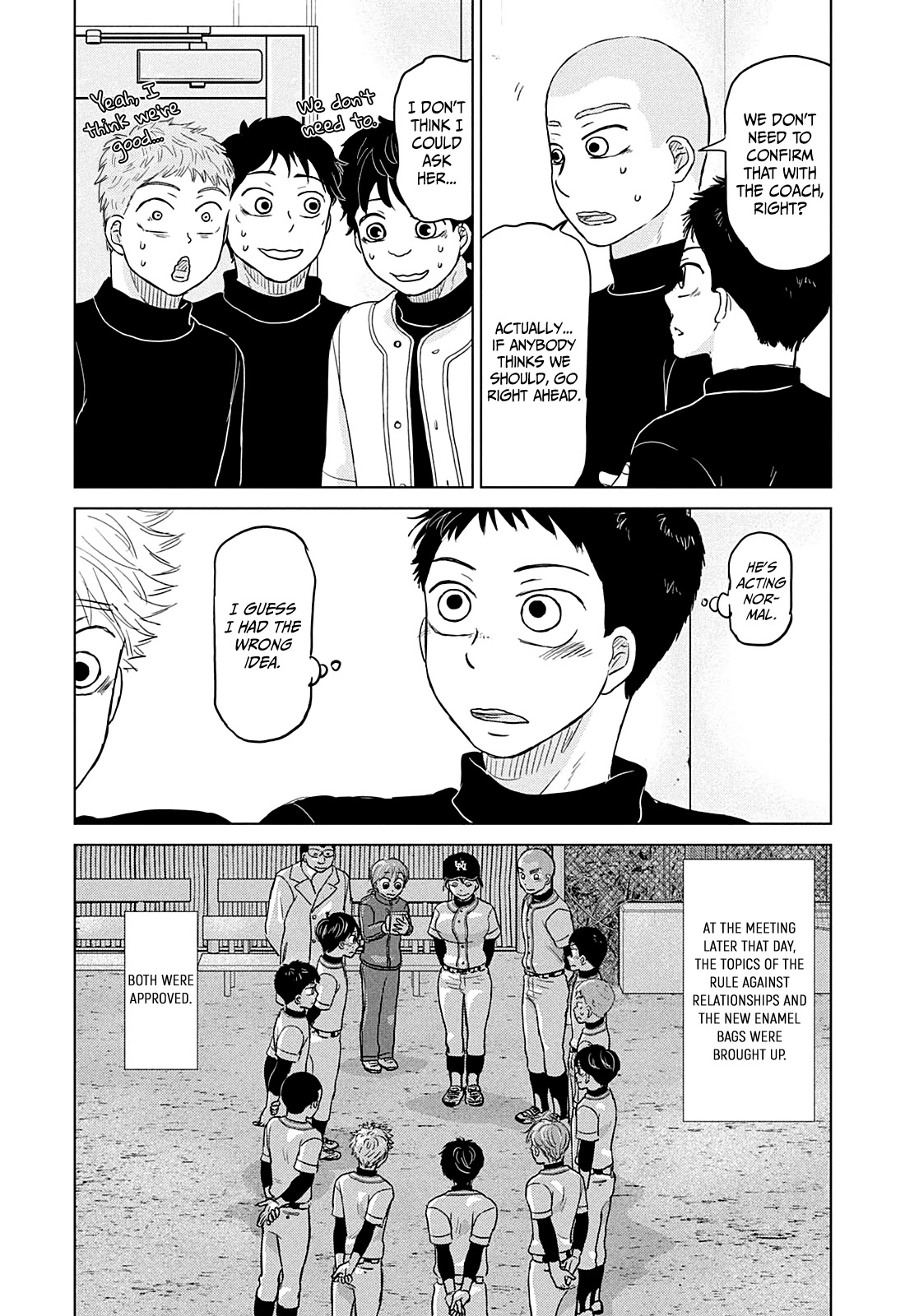 Ookiku Furikabutte Chapter 160 page 36 - Chapter 160: Winter Beginnings (4)