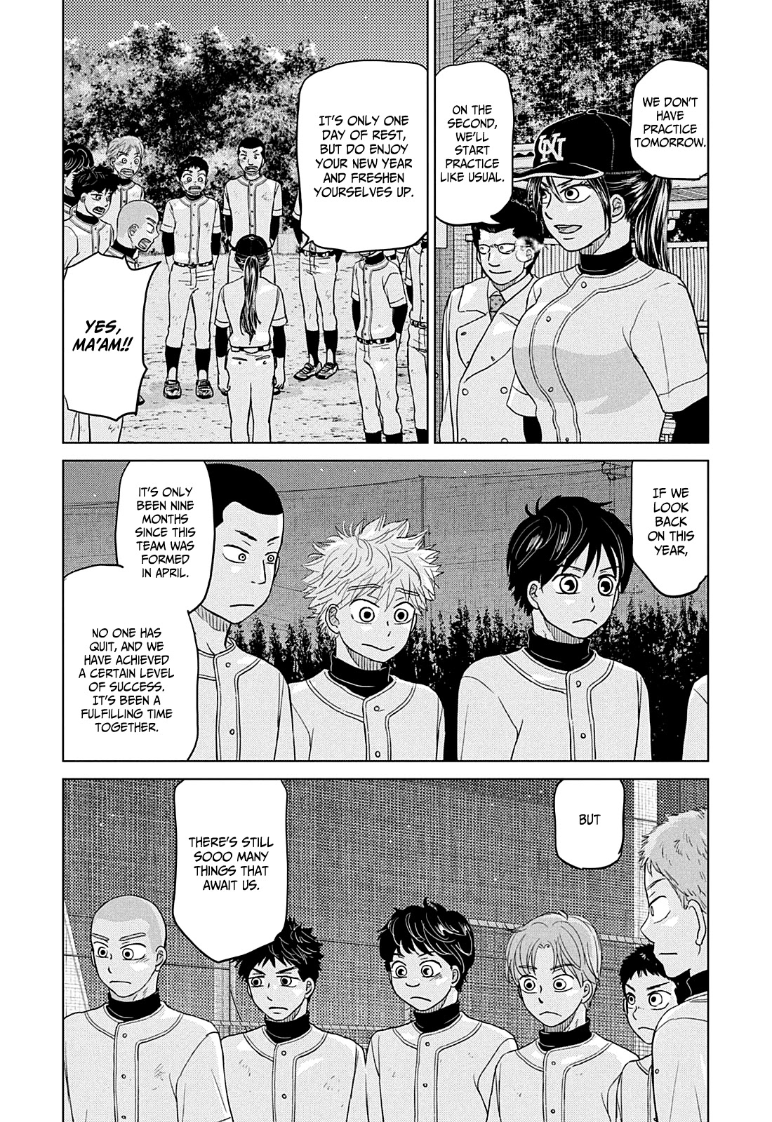 Ookiku Furikabutte Chapter 161 page 25 - Chapter 161: Winter Beginnings (5)