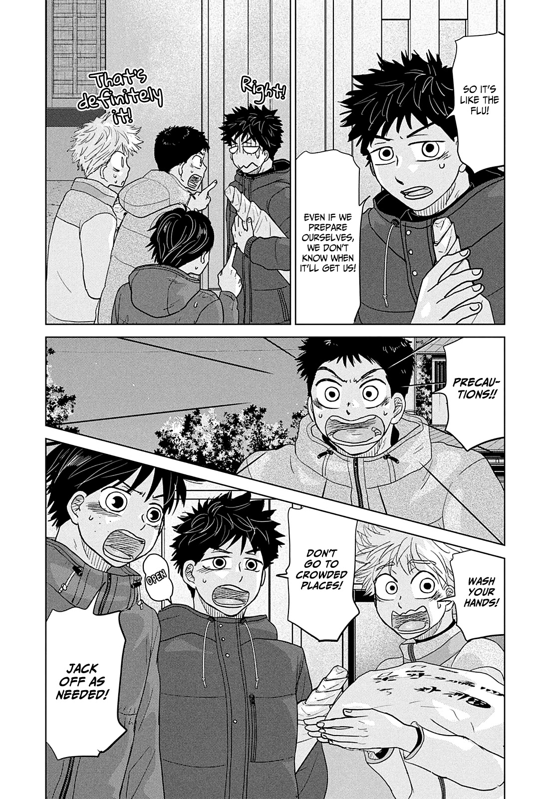 Ookiku Furikabutte Chapter 161 page 35 - Chapter 161: Winter Beginnings (5)