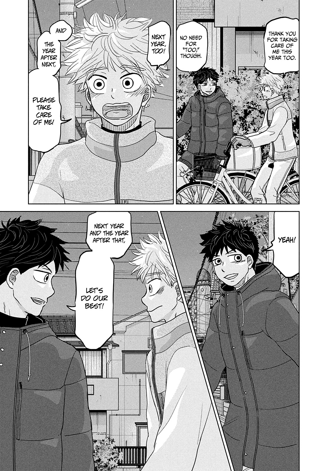 Ookiku Furikabutte Chapter 161 page 38 - Chapter 161: Winter Beginnings (5)