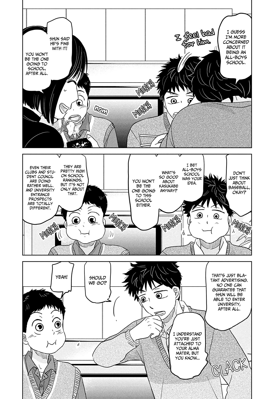 Ookiku Furikabutte Chapter 162 page 10 - Chapter 162: Winter Beginnings (6)