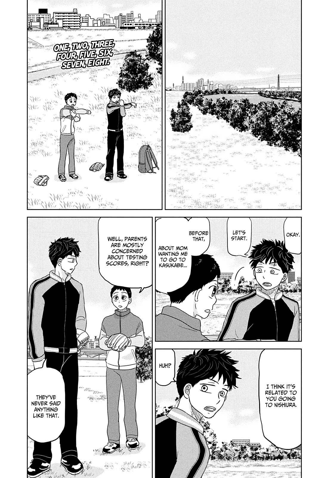 Ookiku Furikabutte Chapter 162 page 11 - Chapter 162: Winter Beginnings (6)