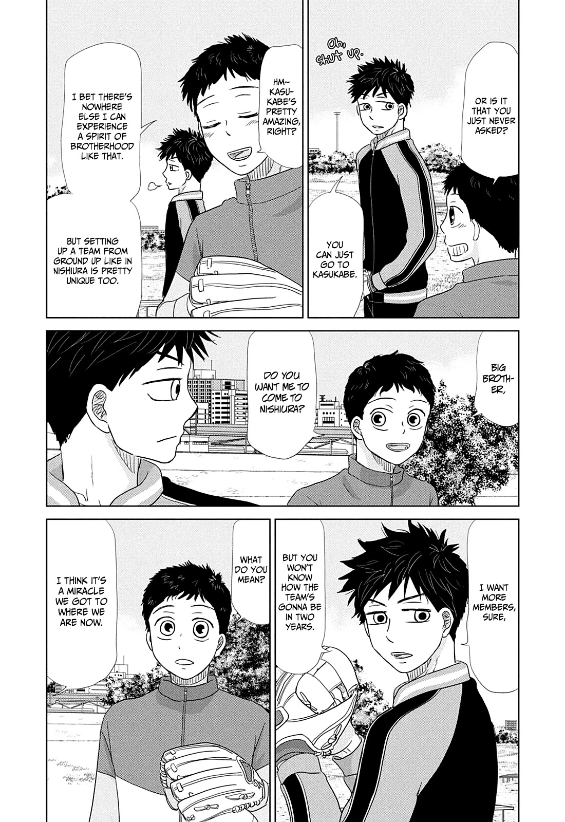 Ookiku Furikabutte Chapter 162 page 12 - Chapter 162: Winter Beginnings (6)