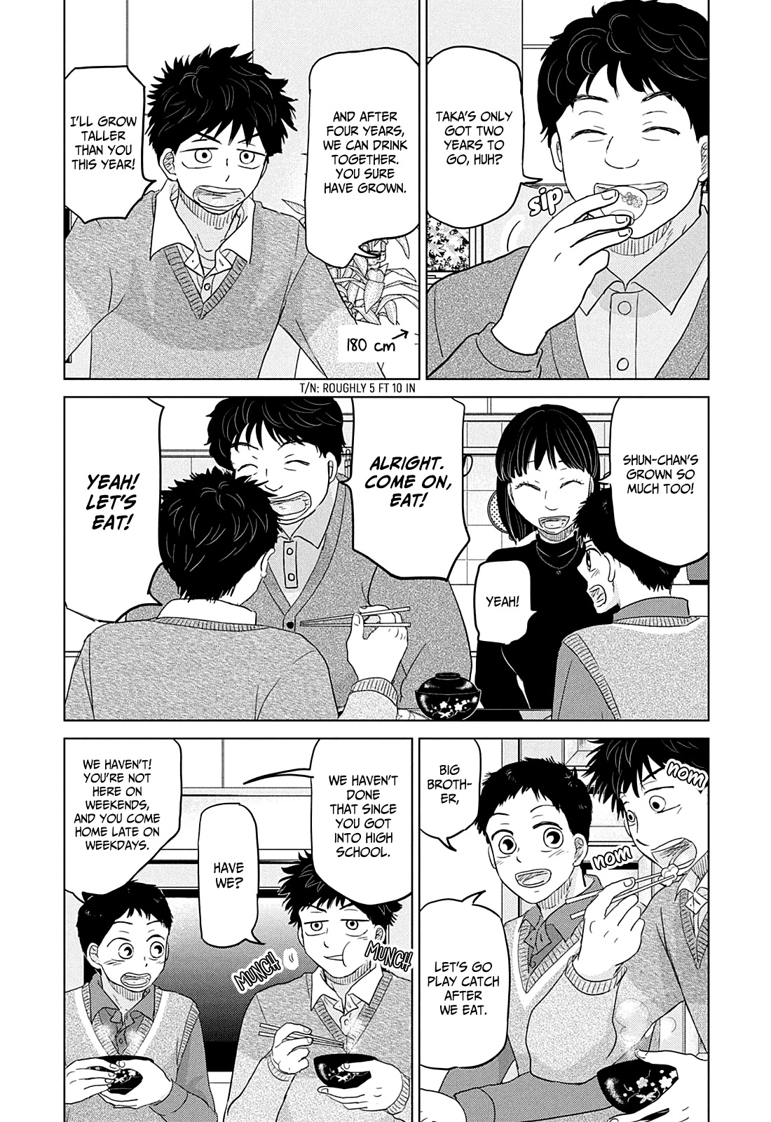 Ookiku Furikabutte Chapter 162 page 6 - Chapter 162: Winter Beginnings (6)