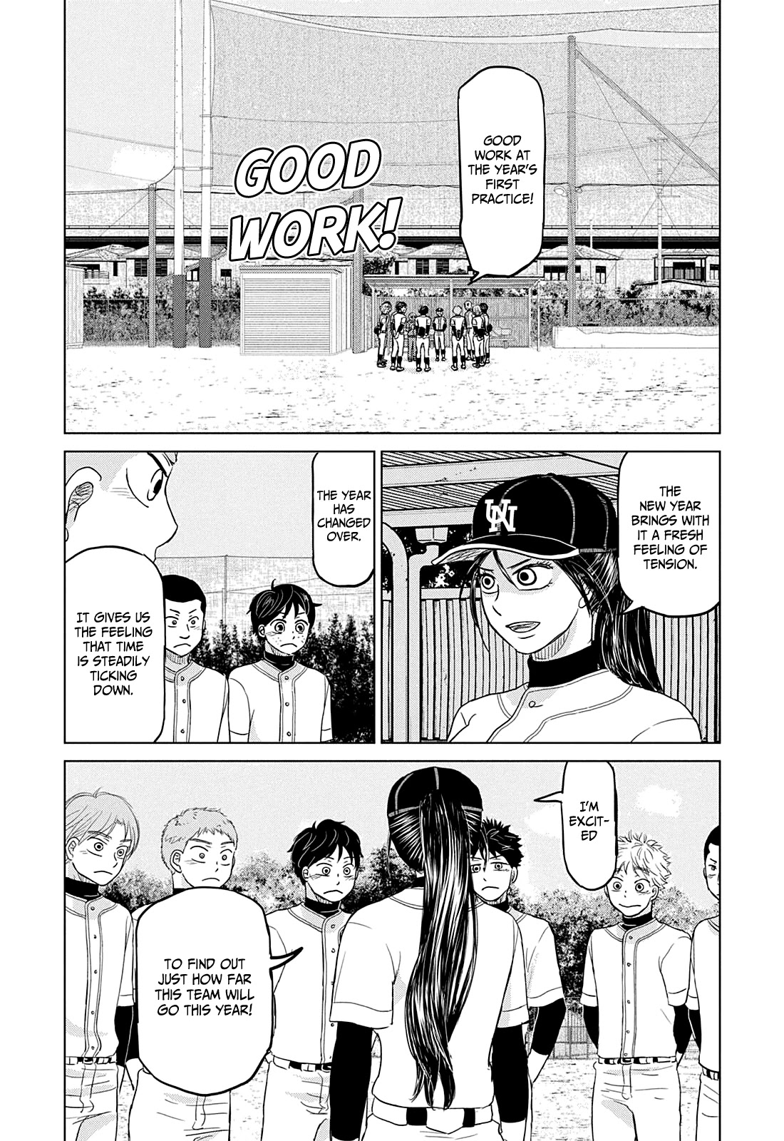 Ookiku Furikabutte Chapter 163 page 24 - Chapter 163: Winter Beginnings (7)