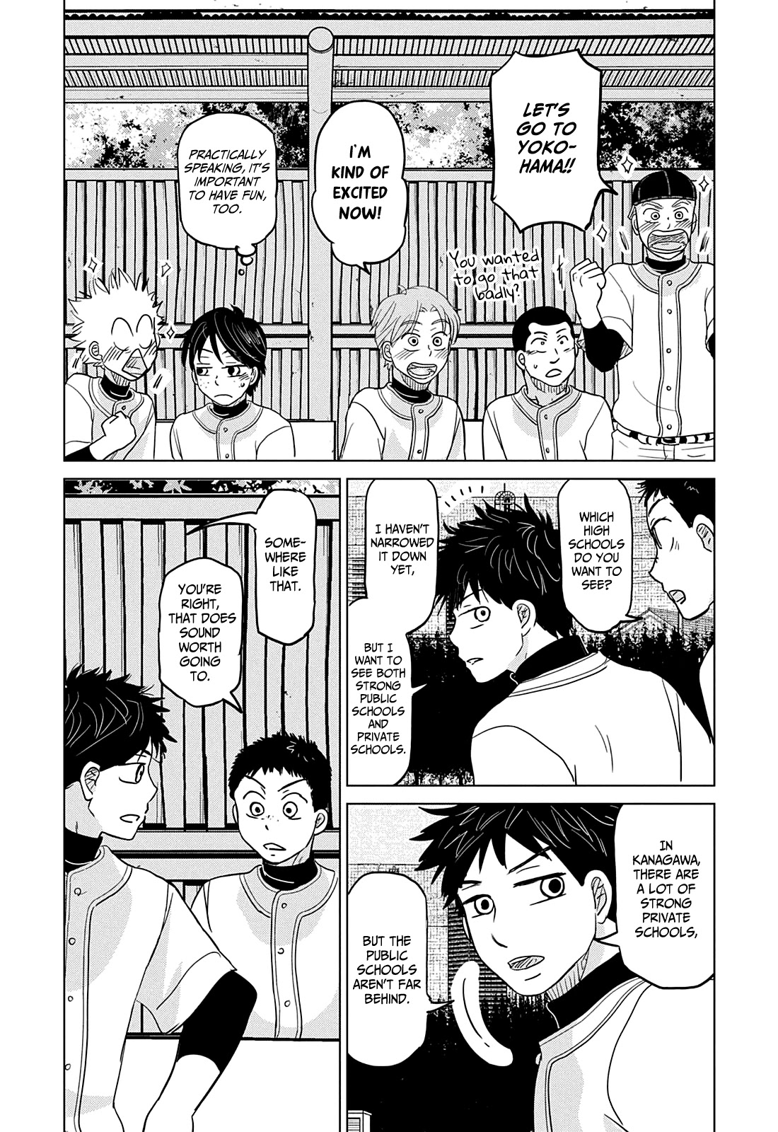 Ookiku Furikabutte Chapter 163 page 34 - Chapter 163: Winter Beginnings (7)