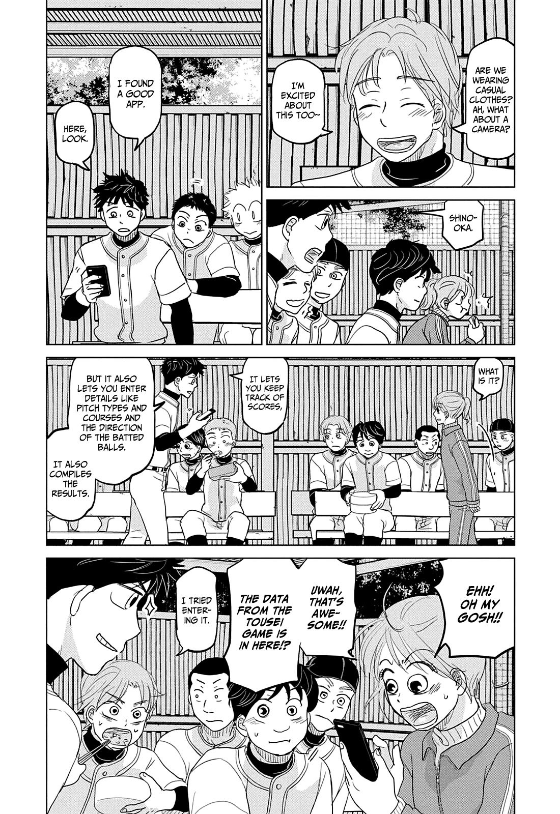 Ookiku Furikabutte Chapter 163 page 35 - Chapter 163: Winter Beginnings (7)