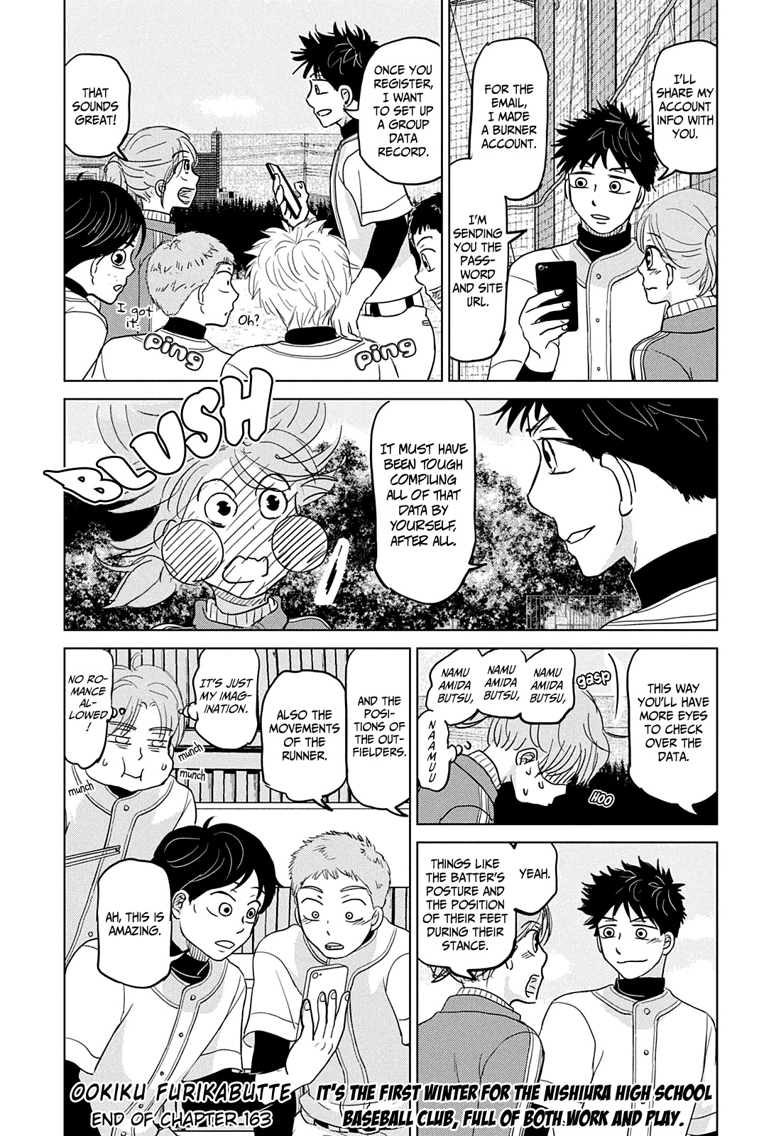Ookiku Furikabutte Chapter 163 page 36 - Chapter 163: Winter Beginnings (7)