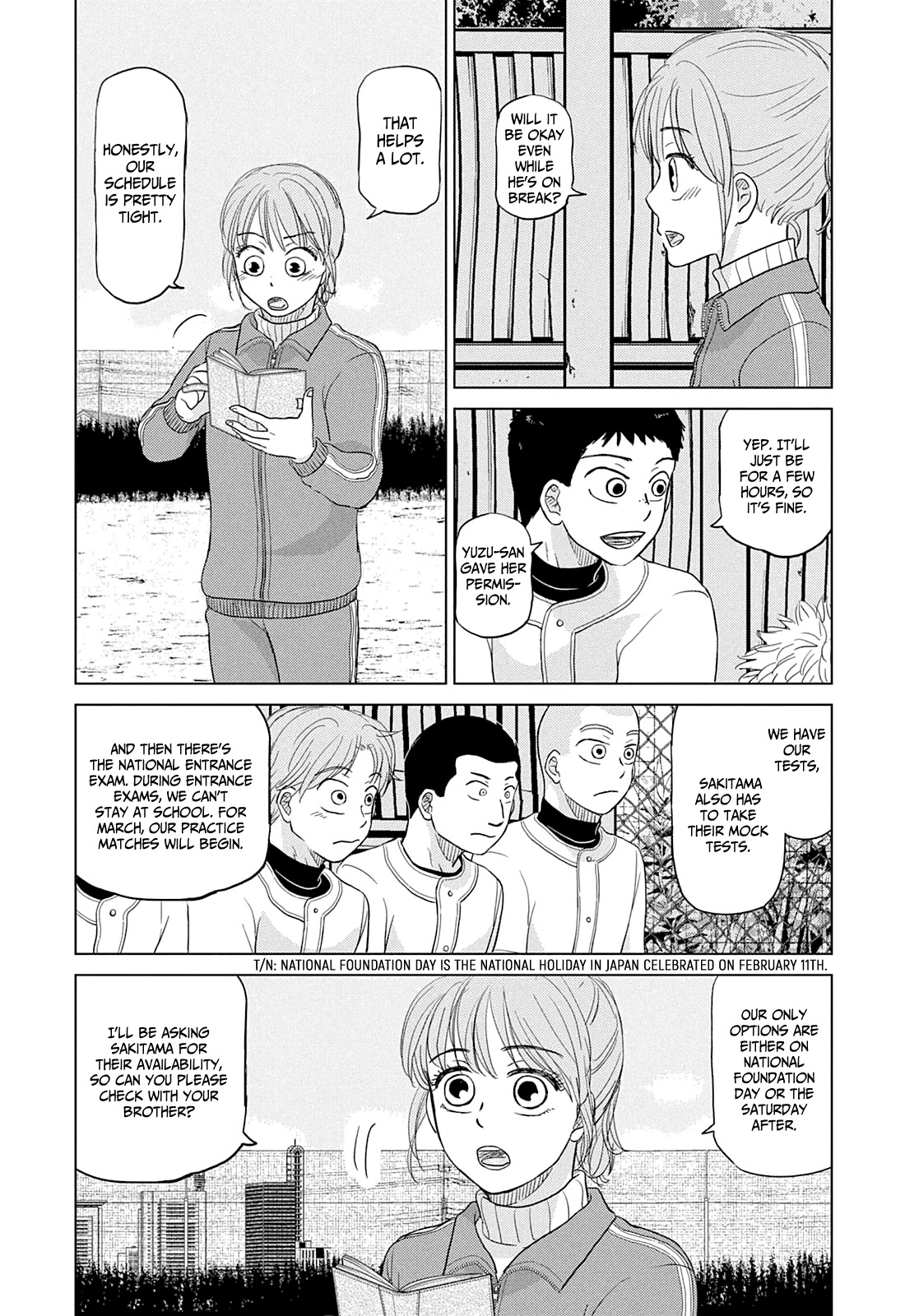 Ookiku Furikabutte Chapter 164 page 2 - Chapter 164: Winter Beginnings (8)