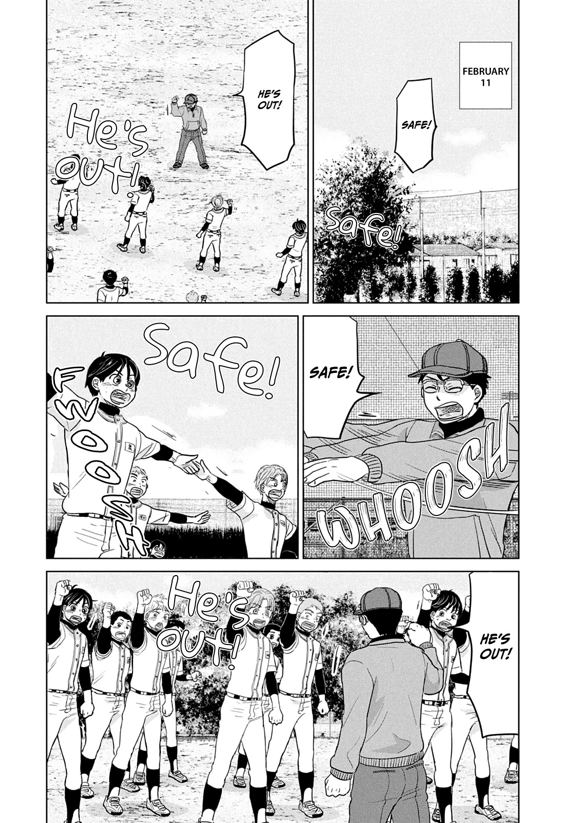 Ookiku Furikabutte Chapter 165 page 16 - Chapter 165: Winter Beginnings (9)