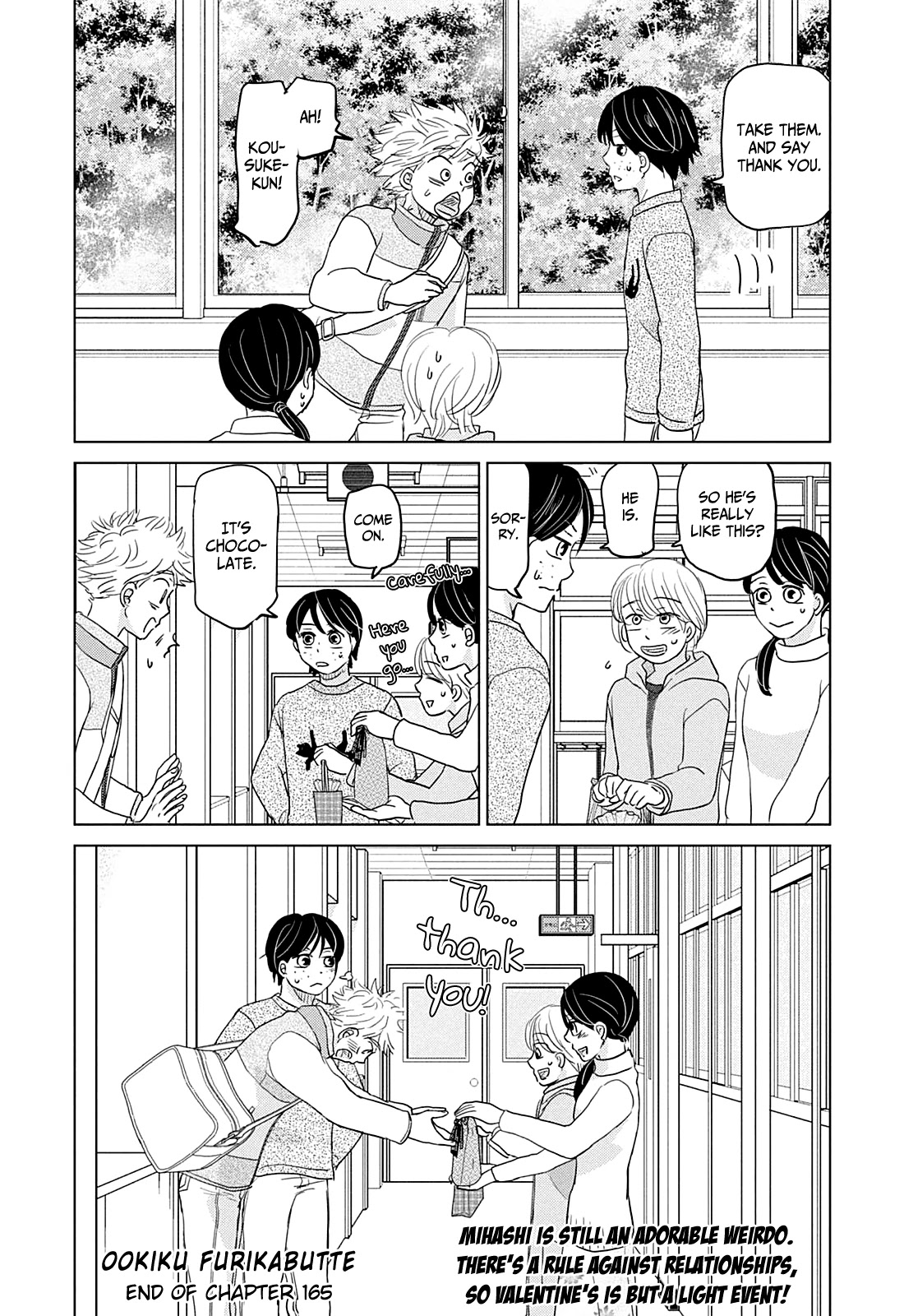 Ookiku Furikabutte Chapter 165 page 34 - Chapter 165: Winter Beginnings (9)