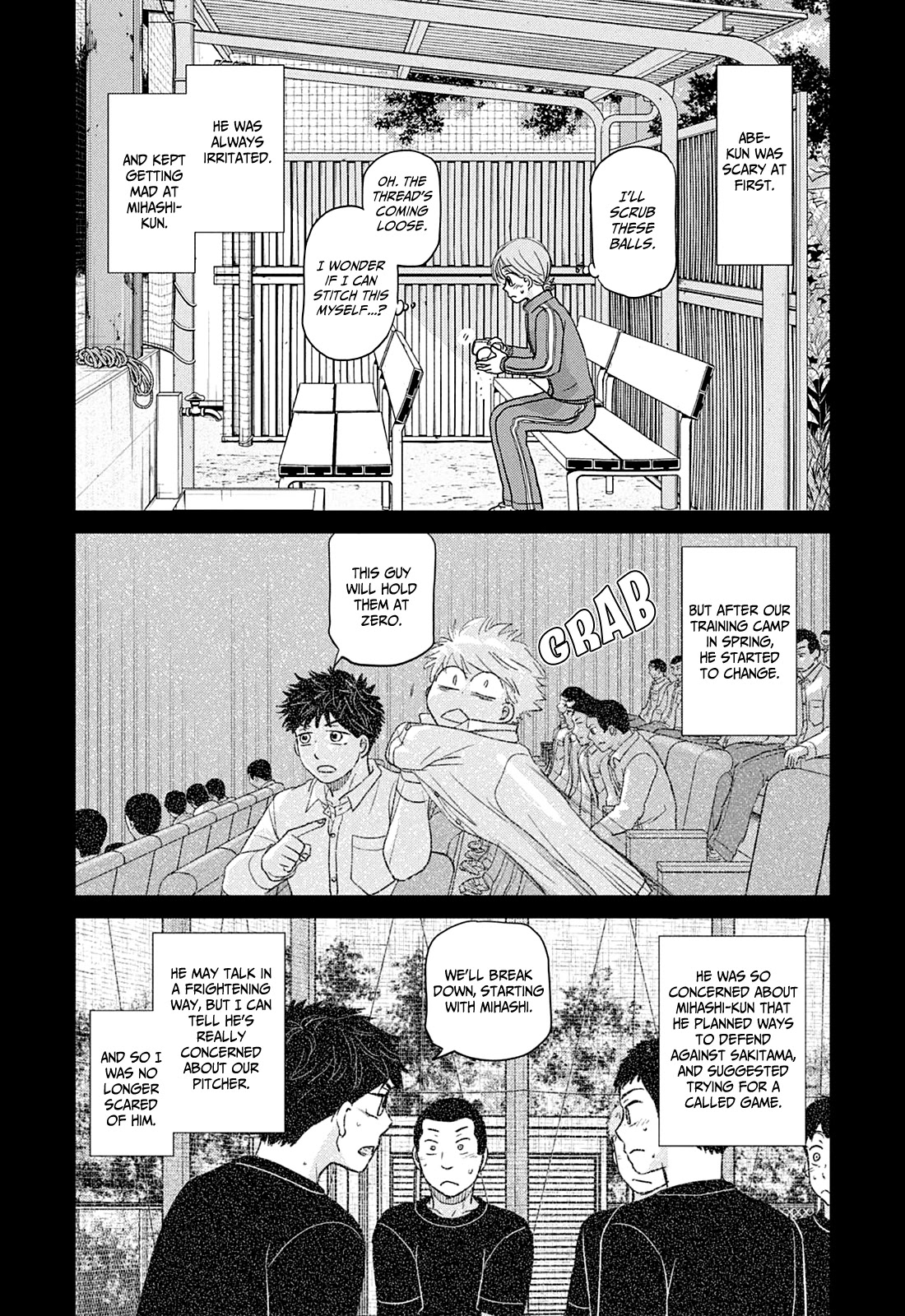 Ookiku Furikabutte Chapter 165 page 9 - Chapter 165: Winter Beginnings (9)