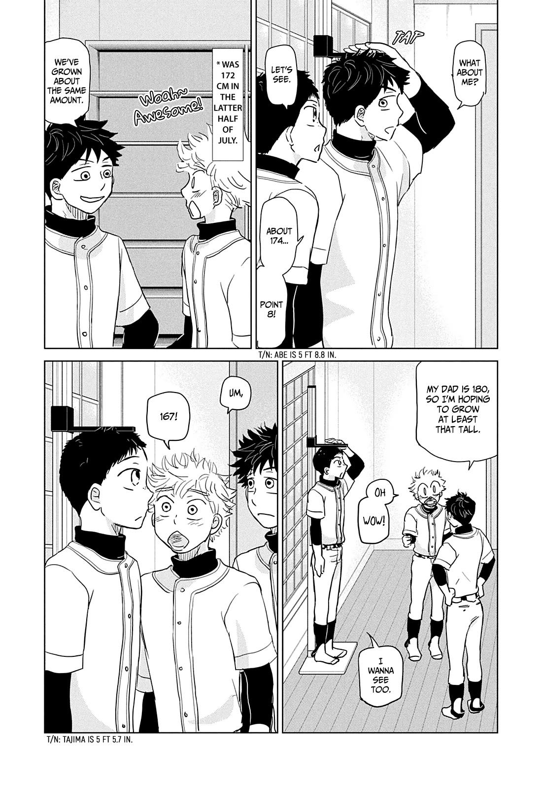 Ookiku Furikabutte Chapter 166 page 17 - Chapter 166: Winter Beginnings (10)