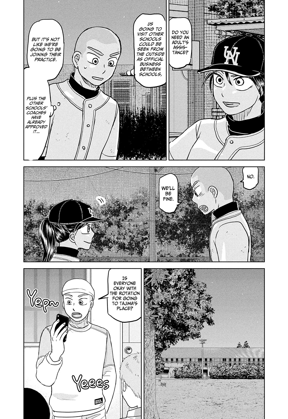 Ookiku Furikabutte Chapter 166 page 32 - Chapter 166: Winter Beginnings (10)