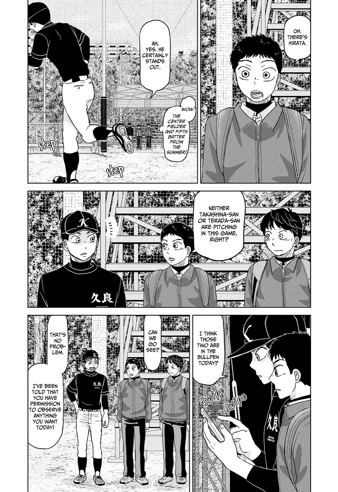 Ookiku Furikabutte Chapter 167 page 13 - Chapter 167: Kanagawa (1)