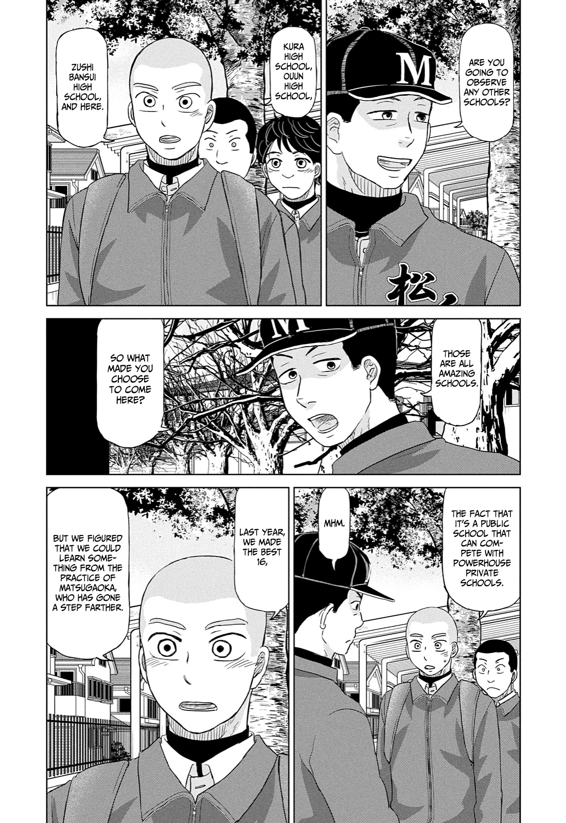 Ookiku Furikabutte Chapter 167 page 15 - Chapter 167: Kanagawa (1)