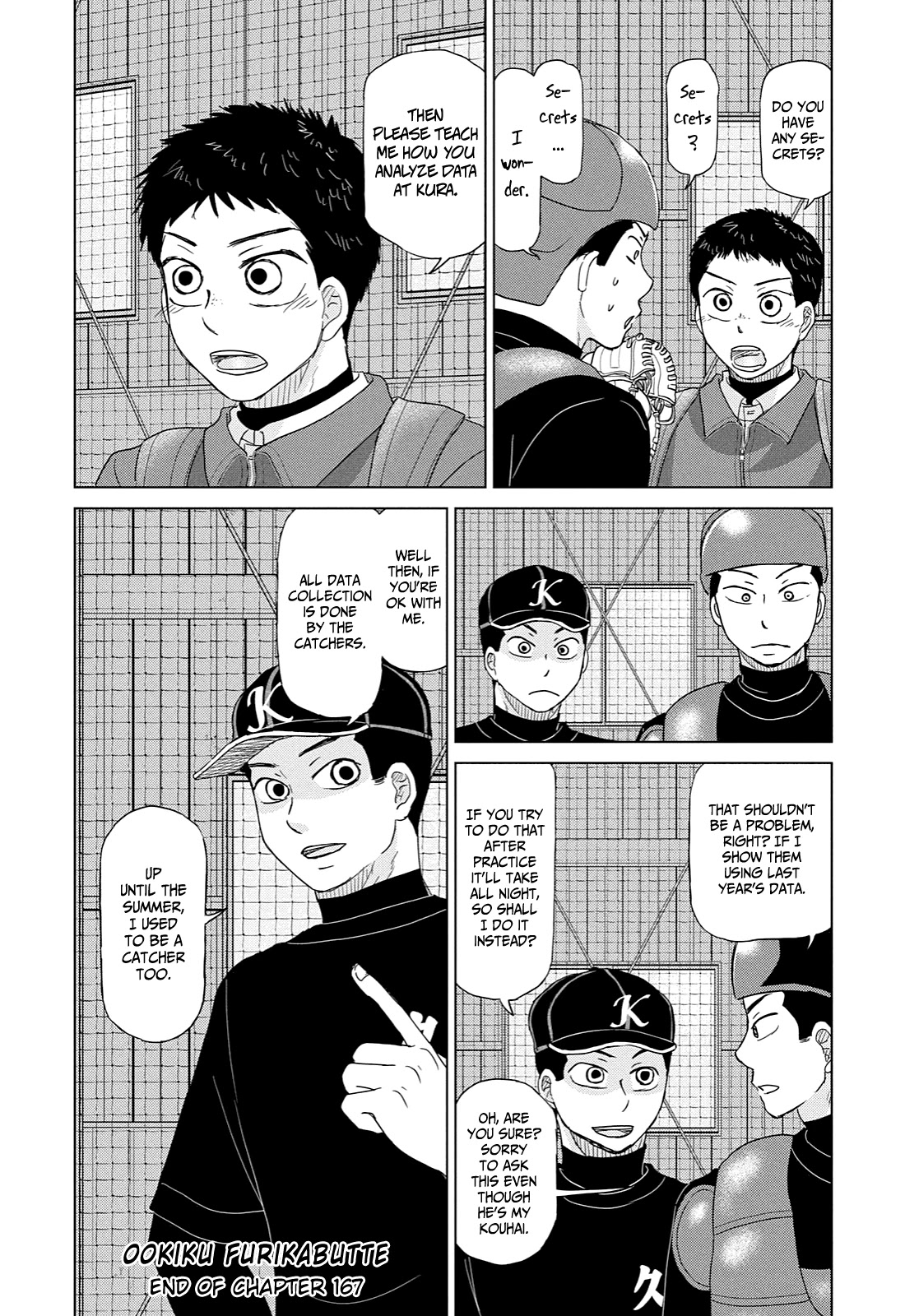 Ookiku Furikabutte Chapter 167 page 39 - Chapter 167: Kanagawa (1)