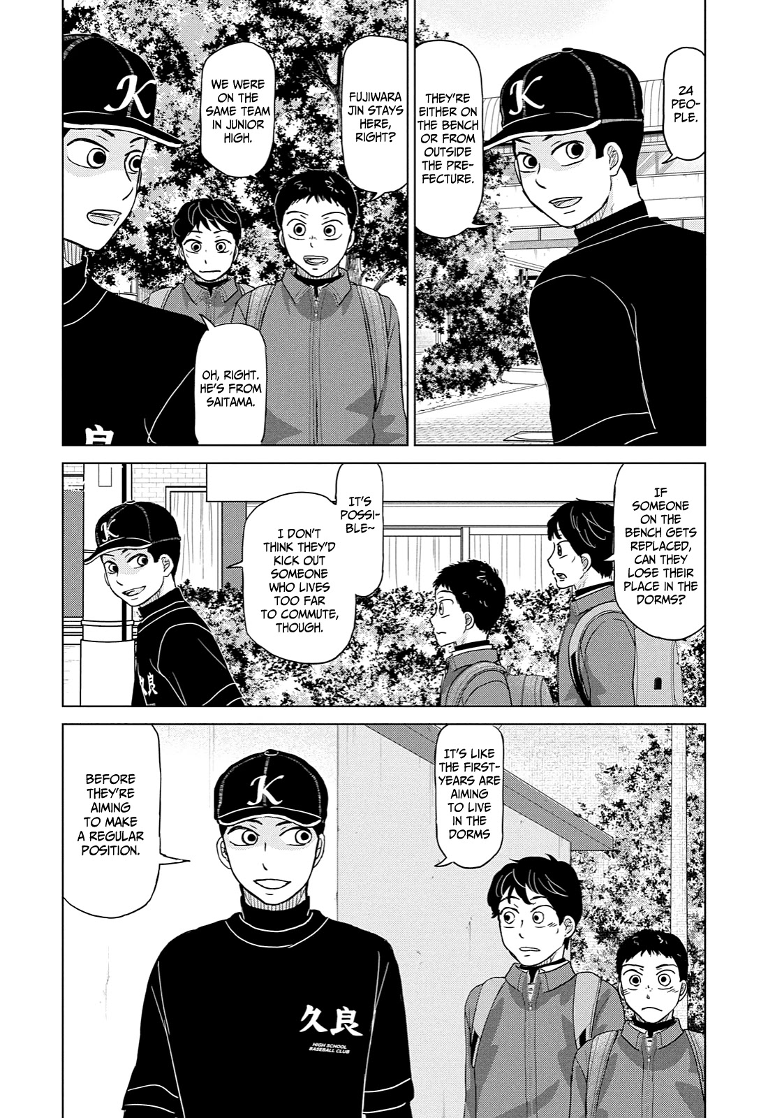 Ookiku Furikabutte Chapter 167 page 9 - Chapter 167: Kanagawa (1)