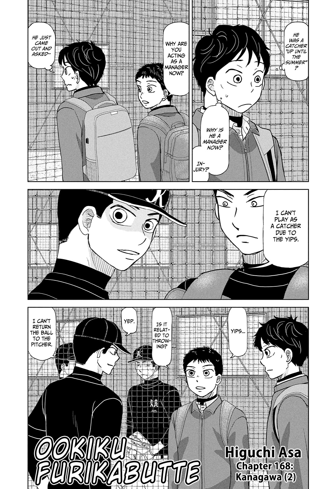 Ookiku Furikabutte Chapter 168 page 1 - Chapter 168: Kanagawa (2)