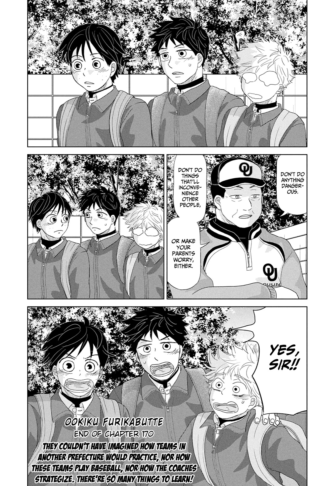Ookiku Furikabutte Chapter 171 page 36 - Chapter 171: Kanagawa (5)