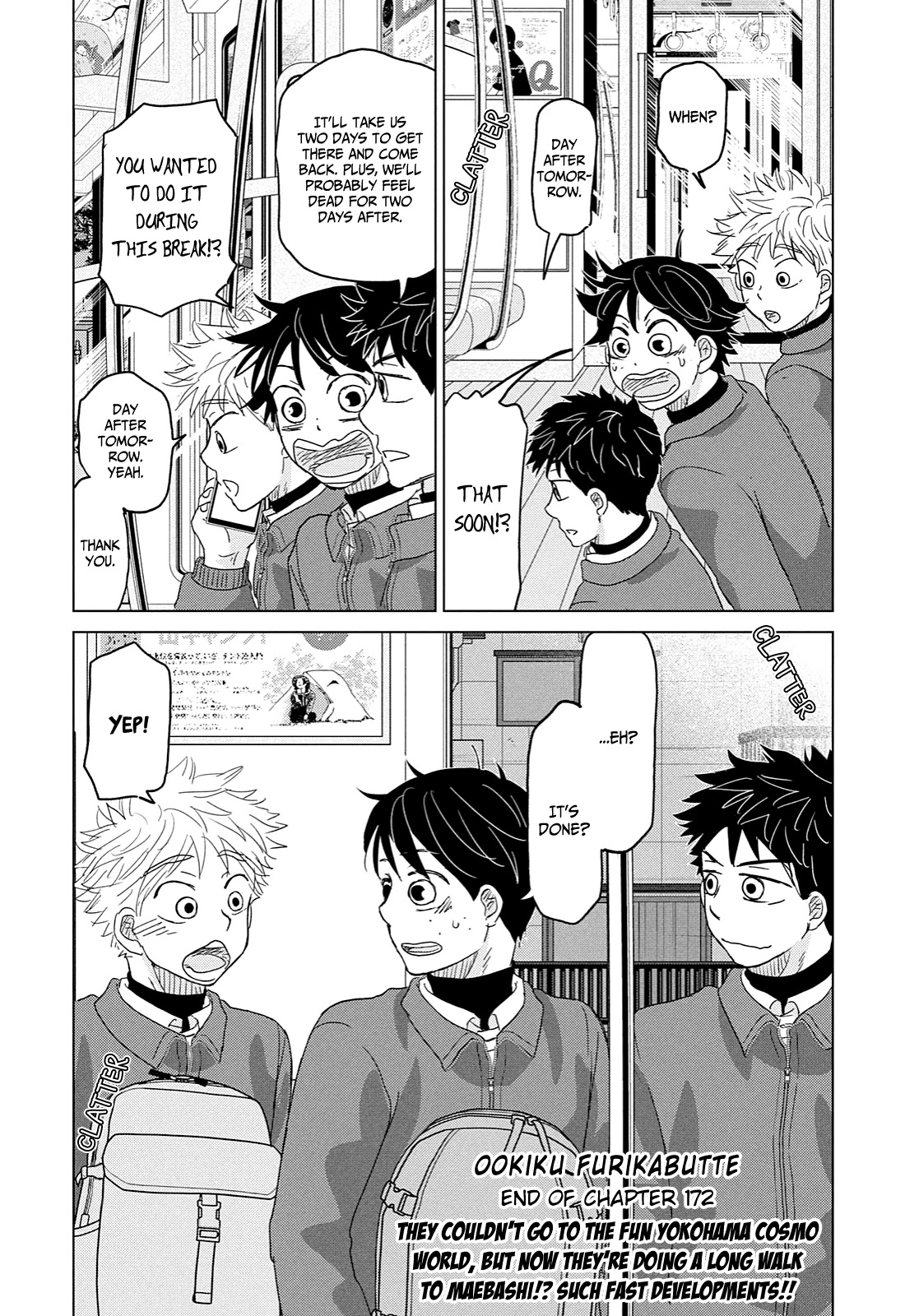 Ookiku Furikabutte Chapter 172 page 35 - Chapter 172: Kanagawa (6)