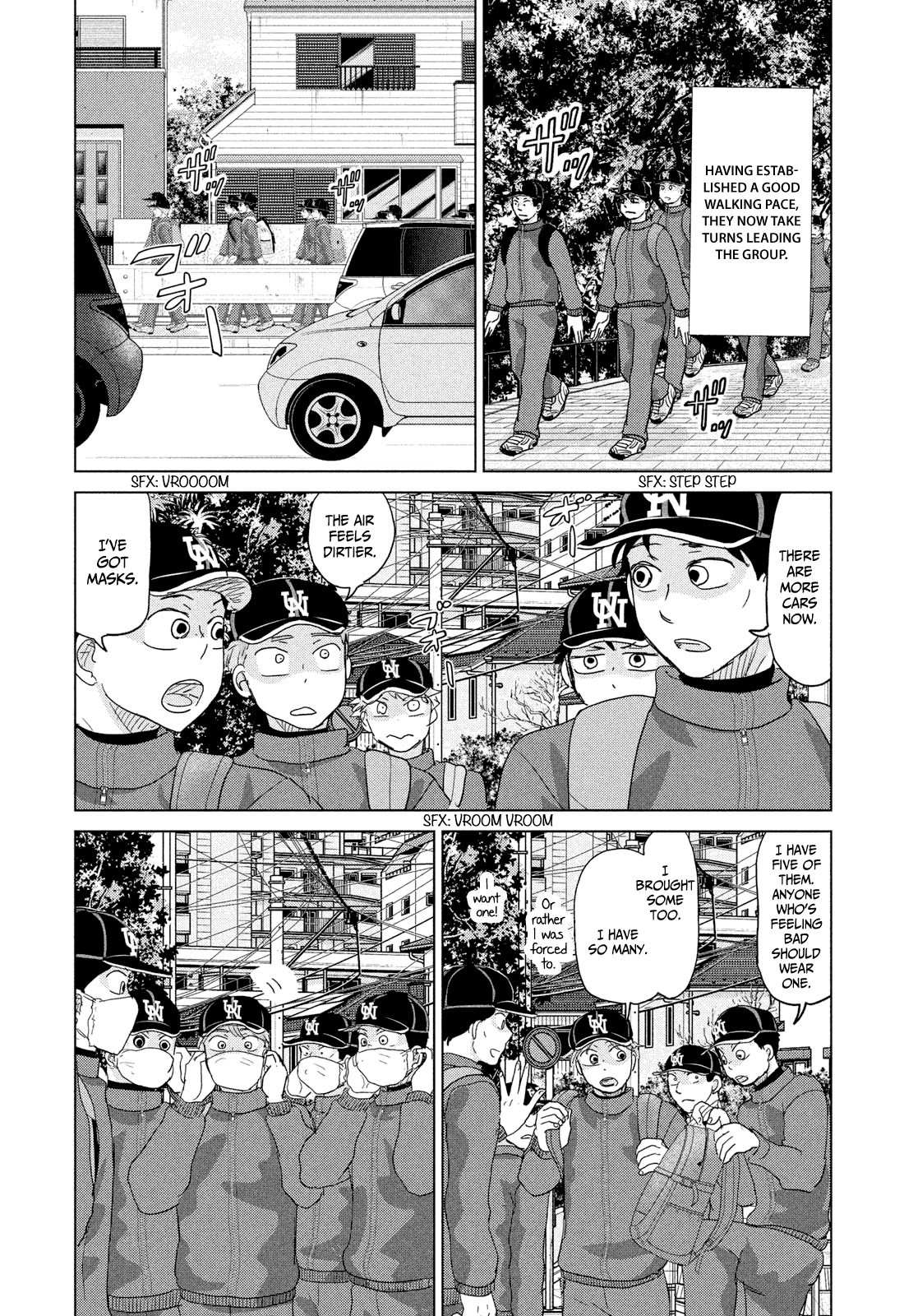 Ookiku Furikabutte Chapter 175 page 12 - Chapter 175: 150 km (2) (mag)