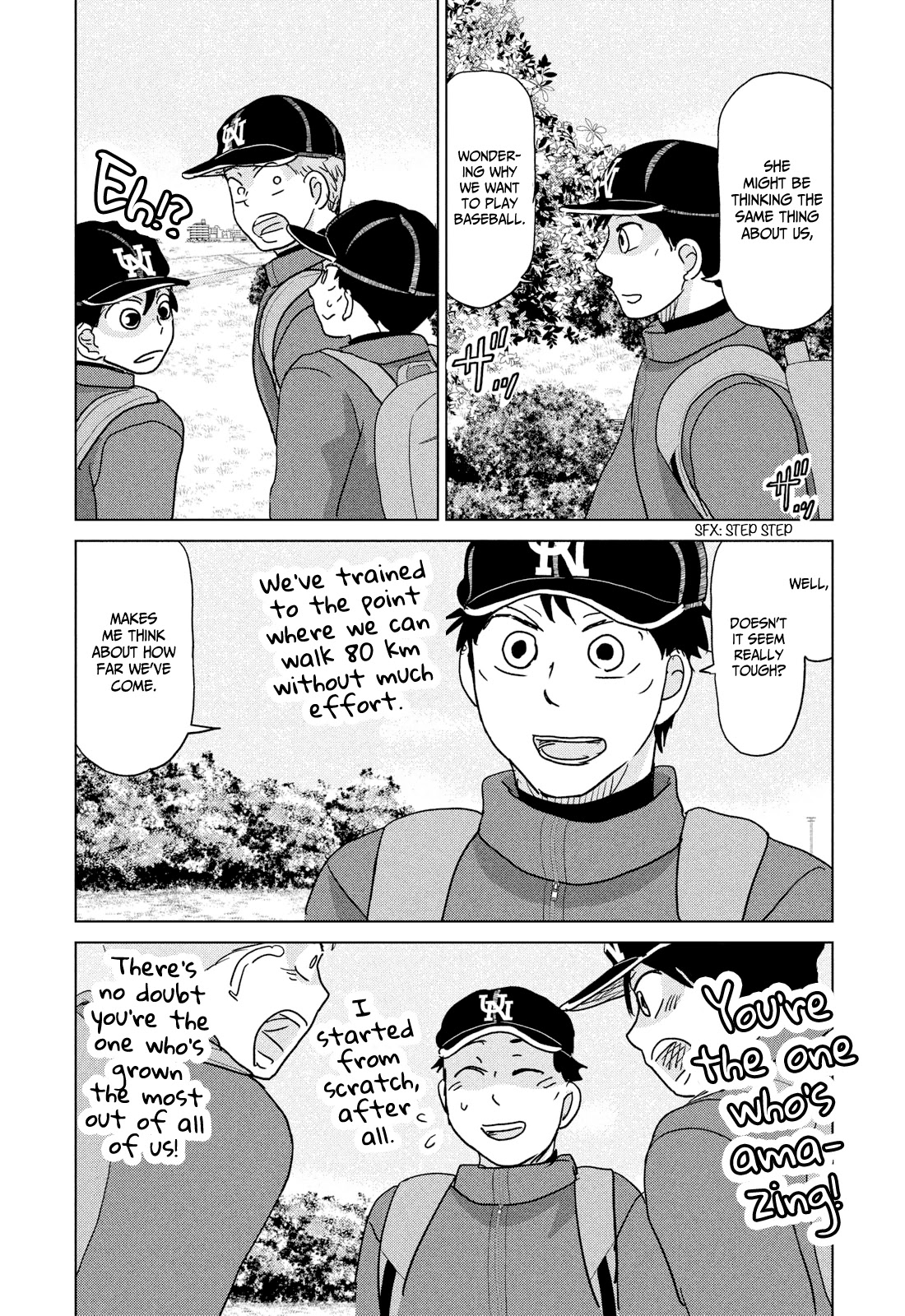 Ookiku Furikabutte Chapter 175 page 29 - Chapter 175: 150 km (2) (mag)
