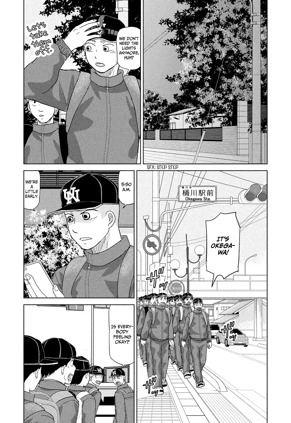 Ookiku Furikabutte Chapter 175 page 5 - Chapter 175: 150 km (2) (mag)