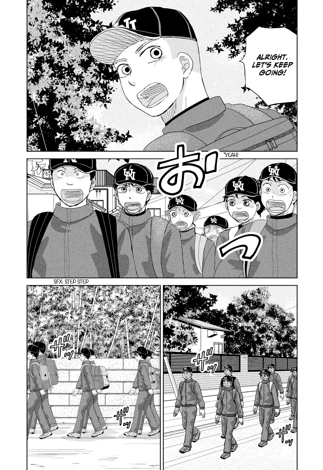 Ookiku Furikabutte Chapter 175 page 6 - Chapter 175: 150 km (2) (mag)