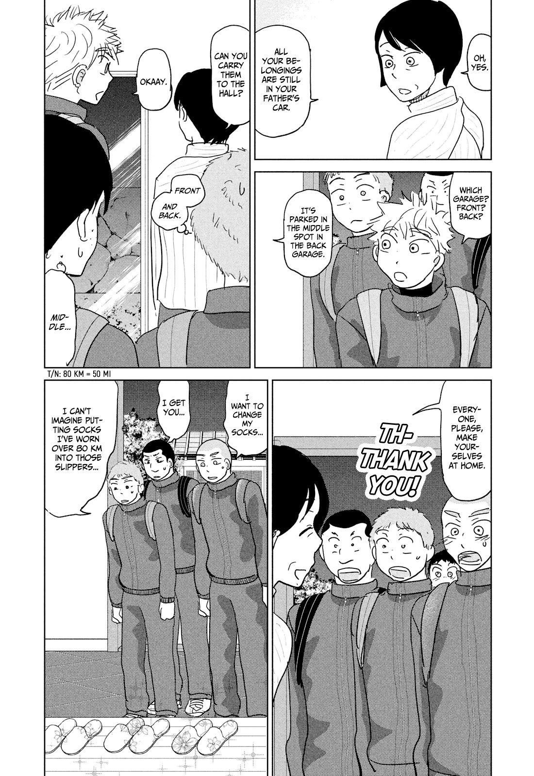 Ookiku Furikabutte Chapter 176 page 6 - Chapter 176: 150 km (3) (mag)